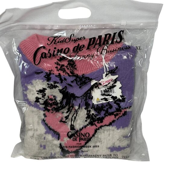 KidSuper Funny Business 2023 Sweater Mens size  XL Streetwear NWT - Picture 14 of 16